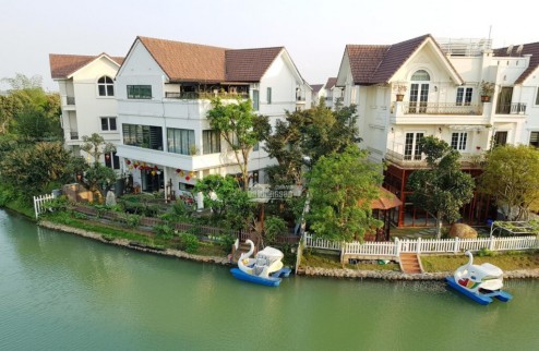 BIỆT THỰ  ĐƠN LẬP  VINHOMES RIVERSIDE VIEW SÔNG, PHONG CÁCH CHÂU ÂU: 410M2, 4T, MT10M, 125 TỶ